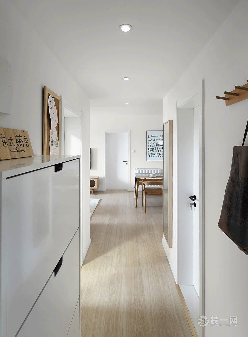 浅色系婚房设计 武汉装饰公司小户型北欧风格装修